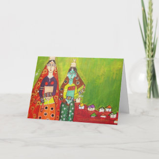 Village Girls Card