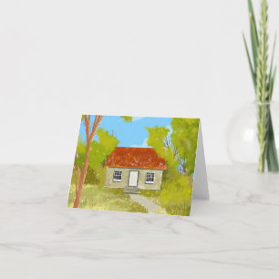 village house Card