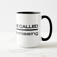 Village Idiot mug - choose style & colour