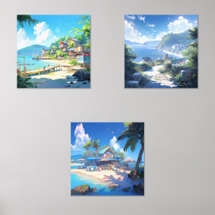 Village in Coastal City