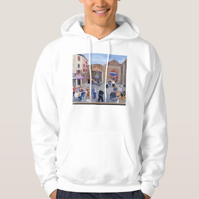Village in Provence Hoodie (Front)