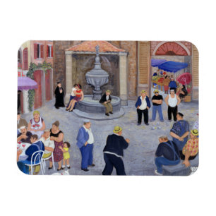 Village in Provence Magnet