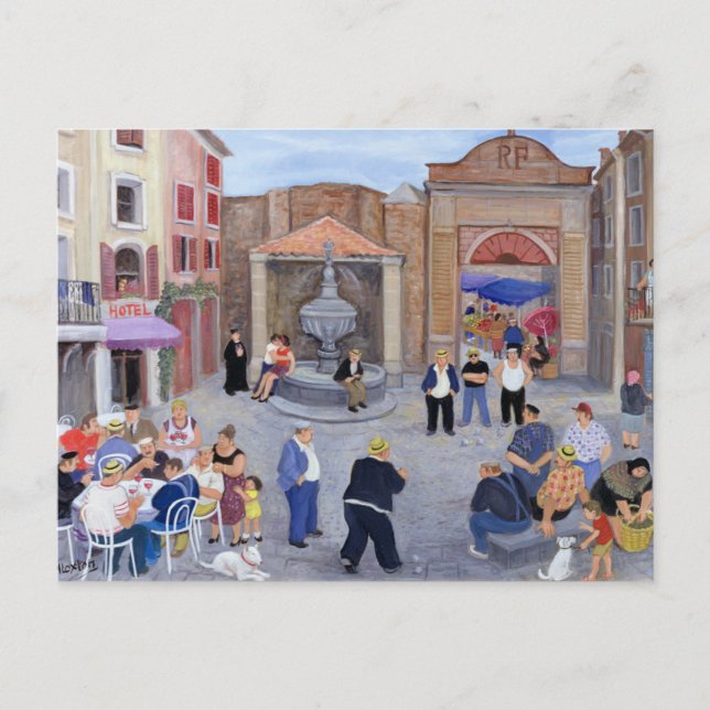 Village in Provence Postcard (Front)