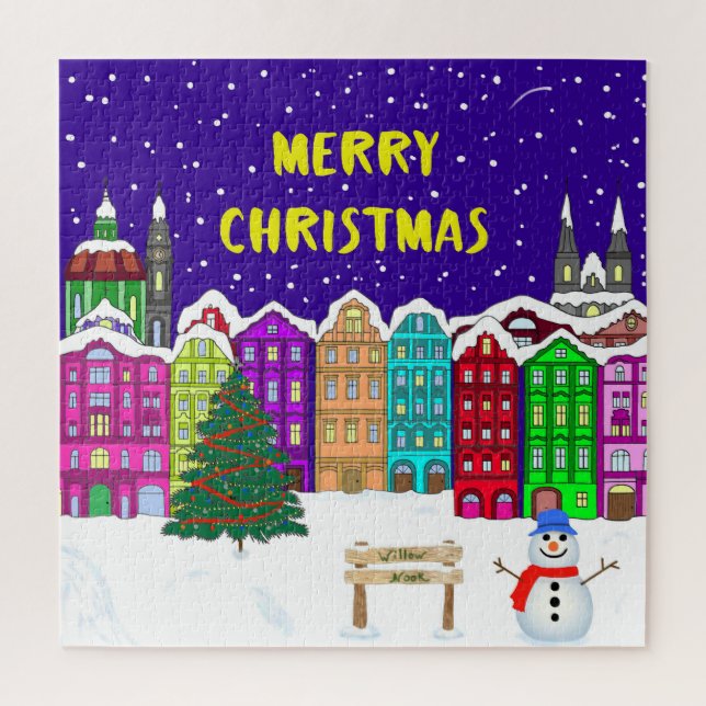 Village Jigsaw Puzzle (Vertical)