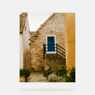 Village of Culross, Fife, Scotland Acrylic Sign