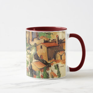 Village of Gardanne by Paul Cezanne, Vintage Art Mug