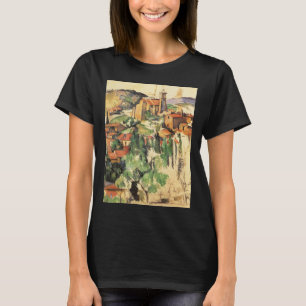 Village of Gardanne by Paul Cezanne, Vintage Art T-Shirt