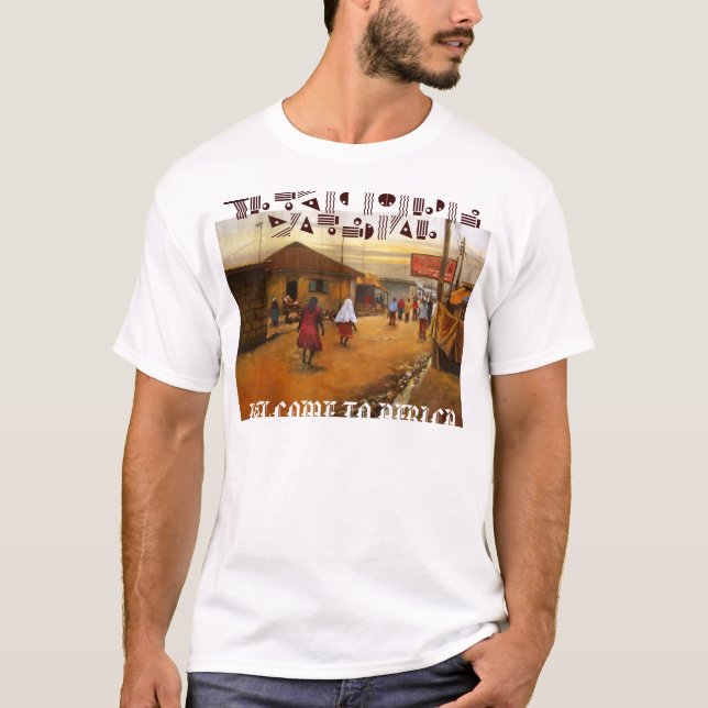 village people 2, WELCOME TO AFRICA , lAGOS STA... T-Shirt (Front)