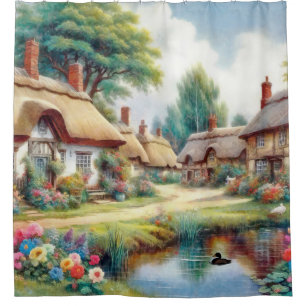 Village Shower Curtain