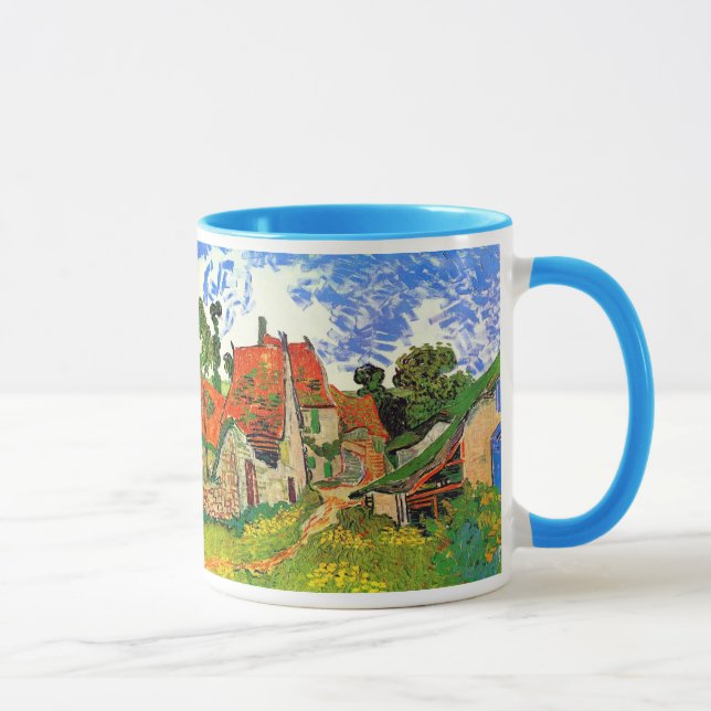 Village Street Auvers Van Gogh Fine Art Mug (Right)