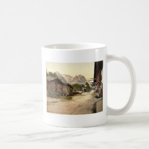 Village street, Garmisch, Upper Bavaria, Germany c Coffee Mug