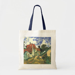 Village Street in Auvers by Vincent van Gogh Tote Bag