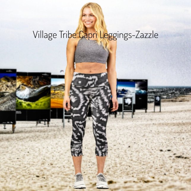 Village Tribe Capri Leggings (Creator Uploaded)
