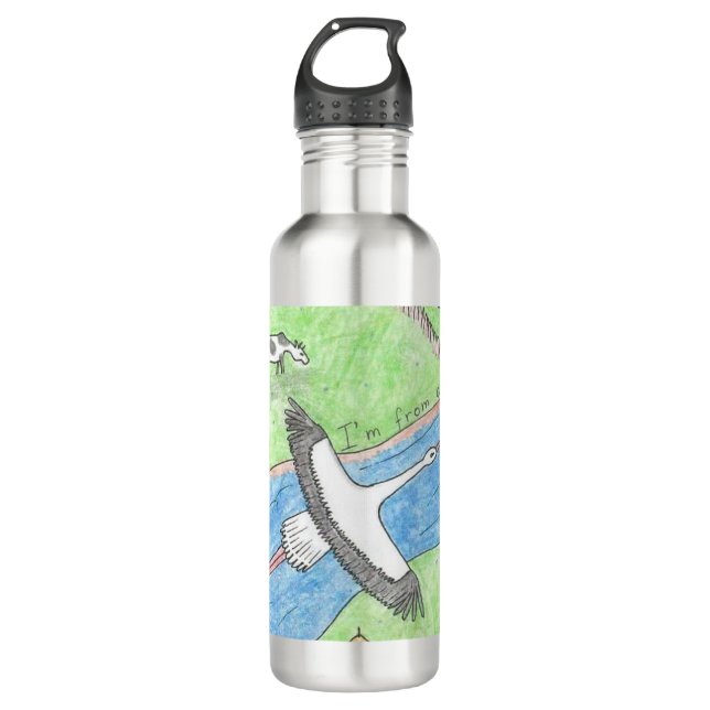 Village Vibes 710 Ml Water Bottle (Front)