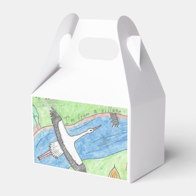 Village Vibes Favour Box (Front Side)