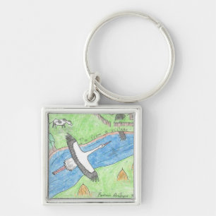 Village Vibes Key Ring