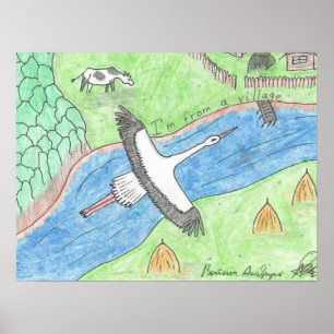 Village Vibes Poster