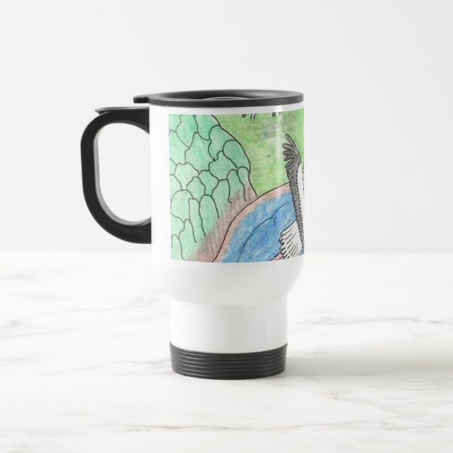 Village Vibes Travel Mug (Left)