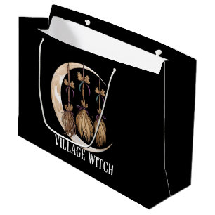 Village Witch Gothic Occult Wicca Pagan Nature Large Gift Bag