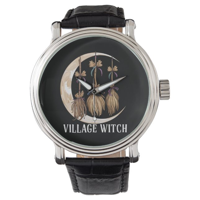 Village Witch Gothic Occult Wicca Pagan Nature Watch (Front)