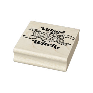 Village Witch                                      Rubber Stamp