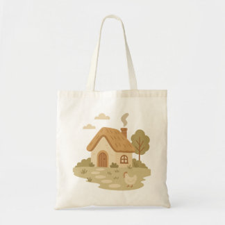 Villager's groceries tote bag