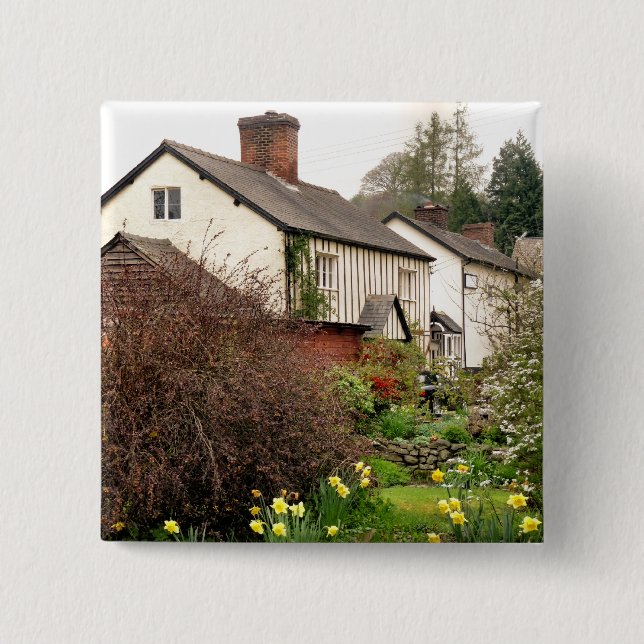 VILLAGES OF WALES 15 CM SQUARE BADGE (Front)