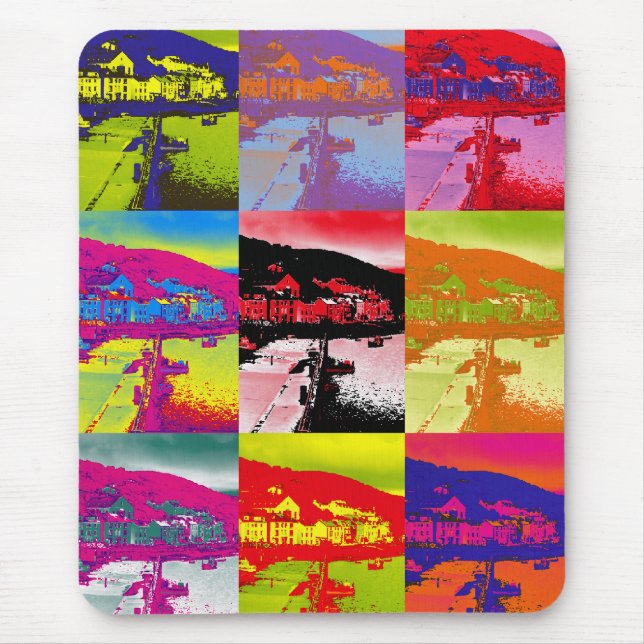 VILLAGES OF WALES MOUSE MAT (Front)