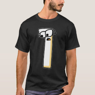 Villain Big Eyes Number One Boys Matching Evil Num T-Shirt