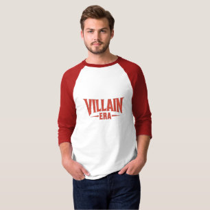 Villain Era Bold Typography T-Shirt