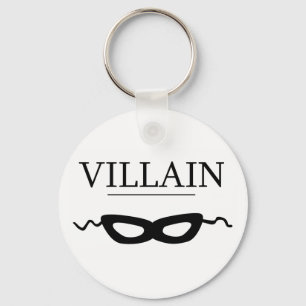 Villain Key Ring