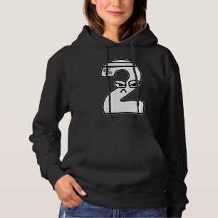 Villain Strong Number Two Boys Matching Evil Numbe Hoodie