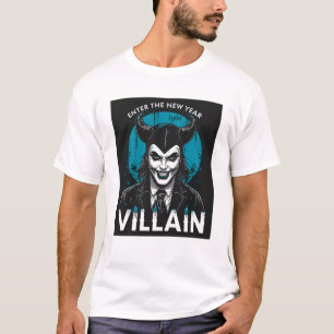 Villain t-shirt happy new year