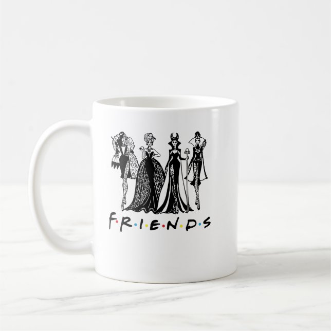 Villains Vogue Friends shirt Coffee Mug (Left)