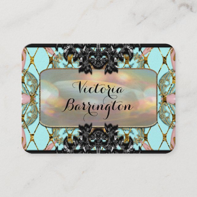 Villamore Pearl Professional Business Card (Front)