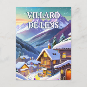 Villard de Lens: Alpine Elegance in a Screen Postcard
