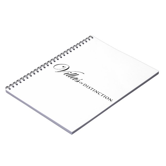 Villas of Distinction Notebook (Left Side)