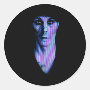 Ville Valo €“ Run Away From The Sun Classic Round Sticker