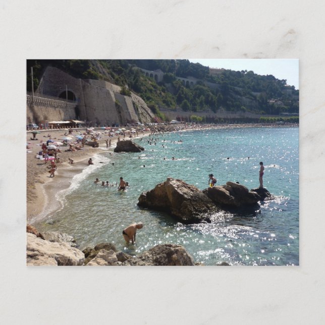 villefranche coast postcard (Front)