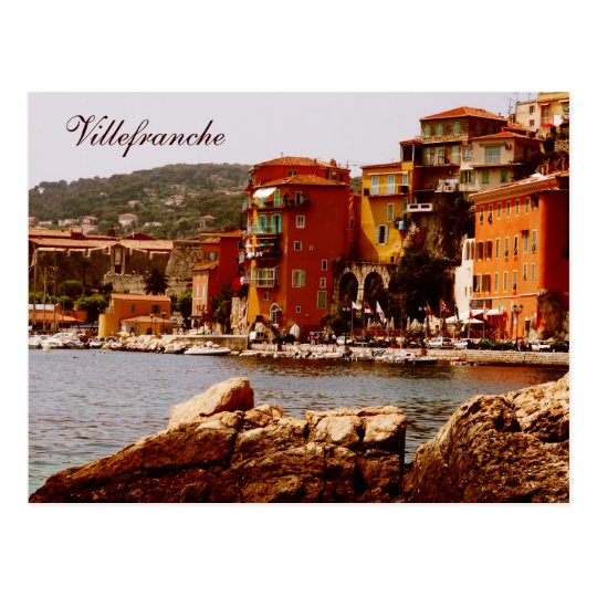 Villefranche, France Postcard