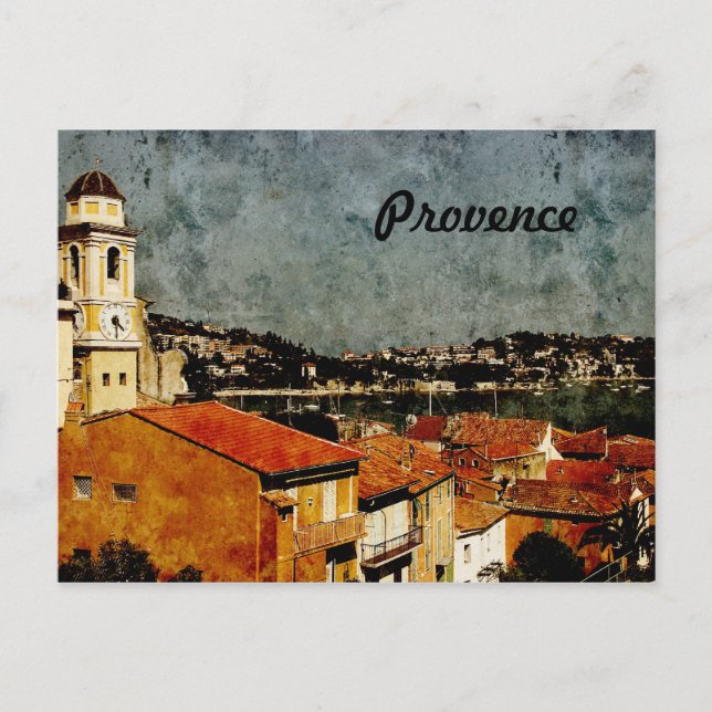 Villefranche, Provence Postcard (Front)