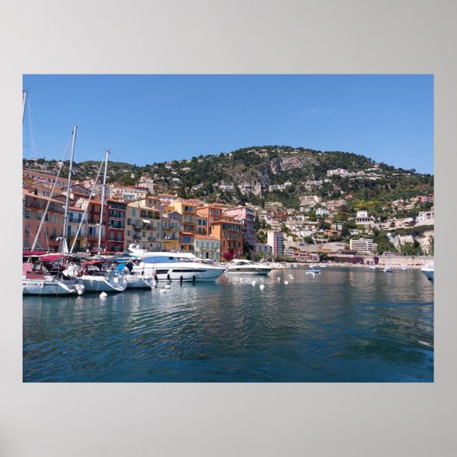 Villefranche-sur-Mer, France Poster (Front)