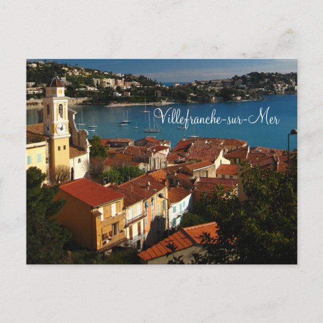 Villefranche-sur-Mer Postcard (Front)