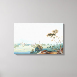 Villeneuve by Jean-Antoine Linck Canvas Print