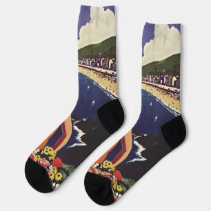 Villers-sur-Mer in Calvados department in Normandy Socks