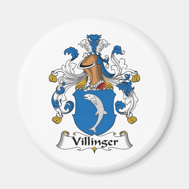 Villinger Family Crest Magnet (Front)