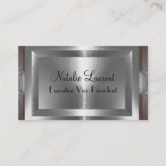 Villow Professional Modern  3.5" x 2.0" Business Card