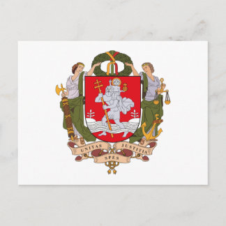 Vilnius Coat of Arms Postcard