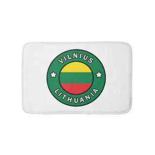 Vilnius Lithuania Bath Mat