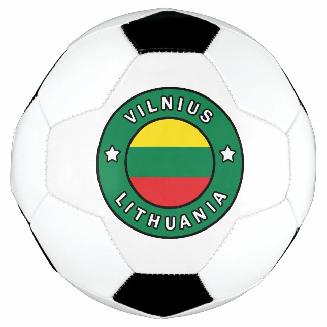 Vilnius Lithuania Football (Front)